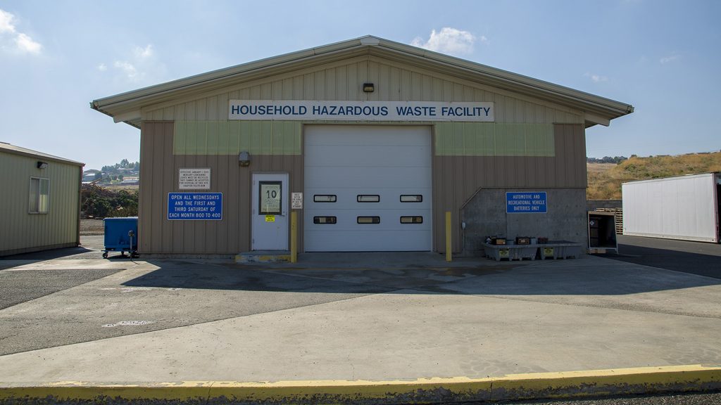 Household Hazardous Wastes Asotin County Regional Landfill
